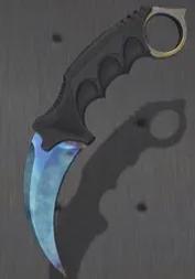 Factory New Karambit | Case Hardened (Blue Gem)