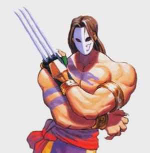 Depiction of Vega from Street Fighter